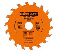 CMT Orange Tools 240.050.07M - Lame de scie circulaire pour rainurer 180 x 5 x 30 mm, Z 18