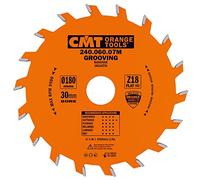 CMT Orange Tools Lame de scie circulaire à rainurer 240.060.07M 180x6x30 Z=18 Plan