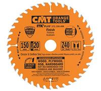 CMT - 272.150.40h - Scie circulaire ITK plus HW 150 x 1.5 x 20 (+ 16) Z = 40 ATB + Shear
