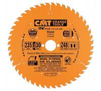 CMT - 272.235.48 m - Scie circulaire ITK plus HW 235 x 2.4 x 30 (+ 25) Z = 48 ATB + Shear