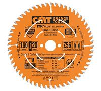 CMT - 273.160.56h - Scie circulaire ITK plus HW 160 x 1.7 x 20 (+ 16) Z = 56 ATB + S, Orange
