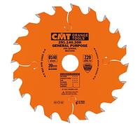 CMT Orange Tools – Lame pour scies portatives 291.140.20H 140x2.4x20 Z20 15ATB