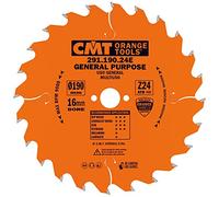 CMT Orange Tools Lame pour scie circulaire 291.190.24E 190x16x2,6 Z24 ATB 20°