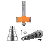 CMT 835.001.11 - Juego Fresas para rebajes 0 - 12.7 s = 6.35 d = 35 x 12,7