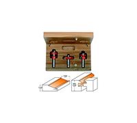 CMT 900.024.11 COFFRET DE 3 FRAISES POUR PORTES HW S=8