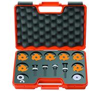 CMT 923.001.11 Jeu de 7 fraises disques Z3 HW avec 4 mandrins S=8