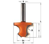 CMT Orange Tools Fraise 954.080.11 Rayon concave, chanfrein 45° HW S=8 D36x25 R8