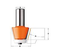CMT 980.551.11 FRAISE À CHANFREINER AVEC ROULEMENT HW S=12 D=28,5X25,4 A=10°