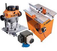 CMT 999.500.01 Table professionnelle industrielle + fraiseuse 2400 W CMT7E + contrôle de sécurité 999.100.11
