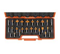 CMT Orange Tools – Coffret de 25 fraises carbure – queue 8 mm