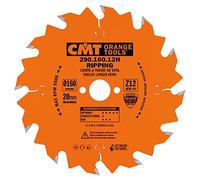 CMT déchirures Lame de scie circulaire 12 dents carbure de tungstène Micrograin 160 x 20 mm