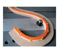 CMT Orange Tools Gabarit flexible TMP-1000 pour routage incurvé et arqué P 23/32 x 23/32, L 39-3/8
