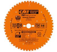 CMT Orange Tools 271.315.54M - Lame CirculaireITK HW 315x2.6/1.8x30 Z54 ATB NEG