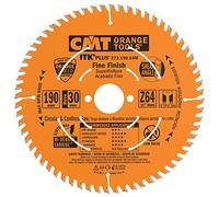 CMT Orange Tools 273.190.64M Lame Circulaire (itk plus) HW 190x1.7/1.1x30 (+20+16) Z64 ATB+S