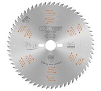 CMT Orange Tools Lame circulaire en chrome 250×3.2/2.2×30 Z60 10° ATB