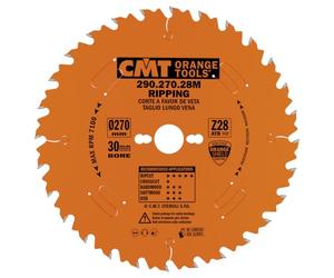 CMT Orange Tools 290.270.28M scie circulaire 270 x 30 x 2,8 z 28 VTT 20 degrés