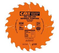CMT Orange Tools 291,190,24H scie circulaire 190 x 20 x 2,6 z 24 VTT 20 degrés