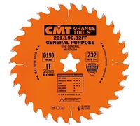 CMT Orange Tools – Lame Crosscut universelle 291.190.32FF Z-32 D-190 B-20 (Festool)
