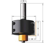 CMT ORANGE TOOLS 660.990.11 - FRAISE FEUILLURER HM S=12 D=50.8X28.3 DR.