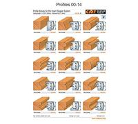 CMT Orange Tools 690.081 - Jeu de 2 Couteaux 40x4mm