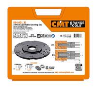 CMT Orange Tools 694.001.31 - Jeu de 3 Jeu De 3 Porte-Outils à Rainer Extensible D=140X4-15X31.75