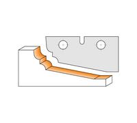 CMT ORANGE TOOLS 695.012B - JEU DE COUT.PR.PORTE-OUTILS 694.012 HW 50X25X2 ''B''