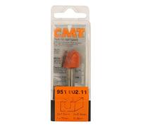 CMT ORANGE TOOLS 751.002.11B - FRAISE PR.TASSES/ASIETTES BOIS HW AVC.ROUL. S=6 D=19X16X54 R=6,3