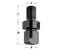 CMT ORANGE TOOLS 796.140.00 - MANDRIN PORTE-FRAISE M14X2 PINCES 6-6.35-8-9.5