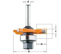 CMT Orange Tools 922,350,11B Fraise circulaire pour rainures z3 hm s 47,6 12 x 5 d