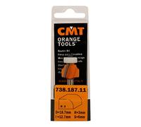 CMT Orange Tools - Fraise à arrondir 938.817.11 - HW Z2, S12, D31.7×16×64, R9.5