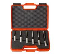 CMT Orange Tools CMT 172.001.10-Estuche 6 brocas Cortes rectos s=13x50 kss sx