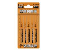 CMT Orange Tools – Lames de scie sauteuse jt119bo-5 HCS 5 pièces 76 x 2 x 12tpi (bois/courbe)