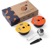 Cmws-Capsulas Tassimo Reutilizables Cápsula De Café Compatibles Para Tassimo Cápsula De Repuesto Recargable, Filtro De Café Para Tassimo (180ml O+220ml Y+Spoon)