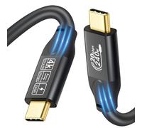 CMWX-20Gbps USB C 3.2 Gen 2 Cable, Type C 4K@60Hz UHD Video 5A/240W PD3.1 Fast Charge w/E-Marker Compatible with Thunderbolt 3/4 for iPhone 15Pro MacBook Samsung Galaxy Pixel Dell Monitor (1M)