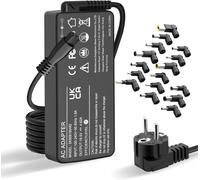 CMWX-90W 16 Embouts (Non USB C) Chargeur Universel pour Ordinateur Portable Compatible avec HP Acer ASUS Dell Lenovo Samsung Toshiba Cordon d'alimentation pour Notebook