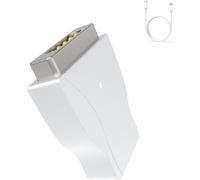 CMWX-Adaptateur USB-C azf Magnetic 2 version améliorée (cordon tressé) PD85W charge rapide compatible avec MacBook Air Pro 2012-2017