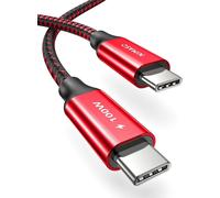 CMWX-Câble USB C vers USB C 3M,USB Type C 100W 20V/5A PD Charge Rapide avec Câble de Charge à Puce E-Mark et Câble de Données pour MacBook,MacBook Pro,iPad mini6/ Pro 2021,ChromeBook Pixel,Galaxy S8