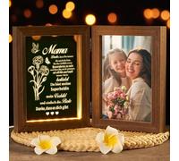 Cmwx-Cadeau De Fête Des Mères Pour Maman, Cadre Photo Led, Cadeau D'anniversaire Pour Maman, Cadeau De Fête Des Mères, Cadeau De Fête Des Mères, Cadre Photo