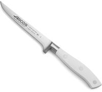 CMWX-Couteau Désosseur Lame Acier Inoxydable Nitrum 130 mm. Couteau Professionnel pour Viande. Manche Ergonomique Polypropylène. Série Riviera Blanc