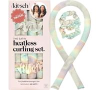 Cmwx-Ensemble De Bigoudis En Satin Sans Chaleur Pour La Nuit, Bigoudis Pour Des Boucles Douces Et Un Coiffage Sans Frisottis, Pas De Chaleur Pour Dormir, Bandeau Avec 2 Chouchous \U2013 Aura