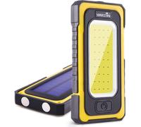 Cmwx-Lampe De Travail D'atelier À Led Rechargeable Lampe D'inspection Cob Lampe De Poche Magnétique Portable 1500lm Pour Le Camping, La Randonnée Et Les Urgences (Jaune) [Classe Énergétique A+]