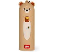 CMWX-Legami - Chargeur Portable - My Super Power, Recharge 2 appareils simultanément, câble USB de Type C Inclus, Banque d'alimentation Portable, diamètre 3,5 cm, Hauteur 11,60 cm, Ours en Peluche