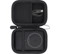 CMWX-pour Anker Nano Batterie Externe Certifiée Qi2 15W(A1665) Magnétique Ultra-Fine 5000 mAh Rapide Étui Rigide de Transport,Étui Seulement (Noir)