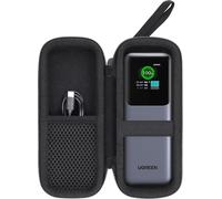 CMWX-pour UGREEN Nexode Power Bank 25000mAh 200W Chargeur Portable pour Ordinateur Portable Étui de Protection Rigide de Voyage et de Transport, Noir (Étui Seulement)