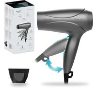 Cmwx-Sèche-Cheveux Compact Bamba Ionicare Power&go, 2400 W De Puissance, Moteur À Courant Continu, Fonction Ionisante, Débit D'air Élevé, Fonction D'air Froid, Haircare