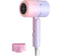 Cmwx-Seche Cheveux Pliable,800w Seche Cheveux Voyage,Sèche Cheveux Ionique,Restauration Du Blu-Ray Léger Séchage Rapide,Protection Contre La Surchauffe Pour Voyages Et La Maison,Salons De Coiffure