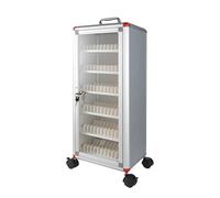 CMYAOYC Coffret Casier Téléphone Portable en Alliage D'aluminium, Idéal pour Salles de Classe, Salles de Réunion, Salles de Sport et Usines(66X27X20.5CM/26x11x8 in)