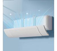 CMYAOYC Déflecteur D'air Réglable, Déflecteur Télescopique Refroidi par Air Pour Pare-brise, Déflecteur de Climatiseur Vent, Évents de Pare-brise Paroi Latérale Maison (Color : Bianco)