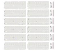 CMYK Lot de 6 panneaux de rétroéclairage LED pour imprimante 3D Bambu Lab P1/X1/A1, accessoires d'imprimante 3D, panneau de lithophane de rechange avec câble de connexion, projets d'impression 3D à