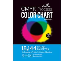 CMYK process color chart: A ready-to-use CMYK process color chart for designers and artists.